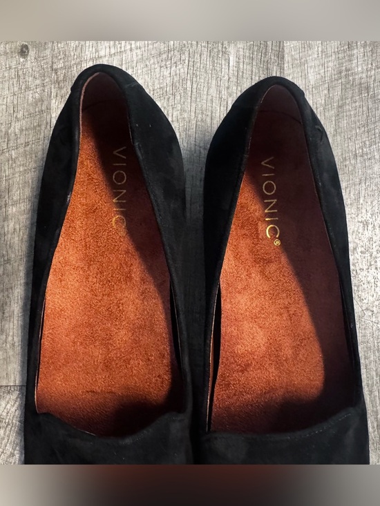 Vionic Willa Slip On Black Suede Loafer NWOB Womens Sz. 11 main image 5